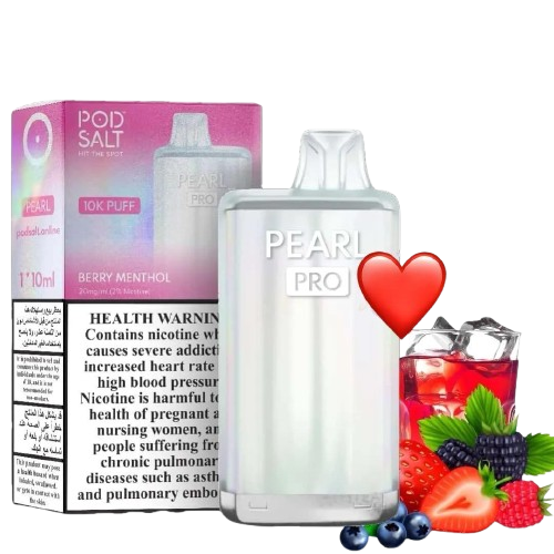 Pod Salt Pearl Pro 10K Berry Menthol