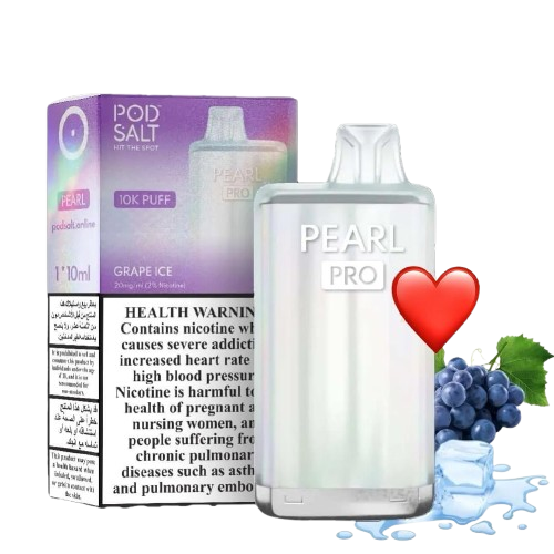 Pod Salt Pearl Pro 10K Grape Ice