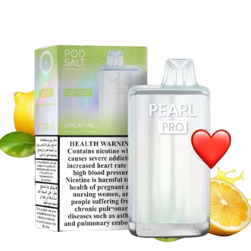 Pod Salt Pearl Pro 10K Lemon Lime