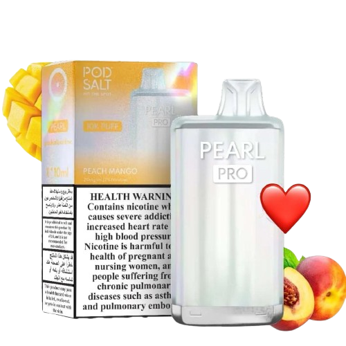 Pod Salt Pearl Pro 10K Peach Mango