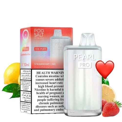 Pod Salt Pearl Pro 10K Strawberry Lime