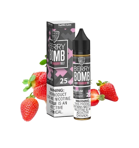 VGOD SaltNic Labs Berry Bomb Sour Belts 30ml E-Liquid Bottle