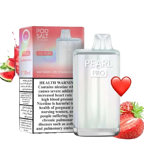 Pod Salt Pearl Pro 10K Watermelon Strawberry