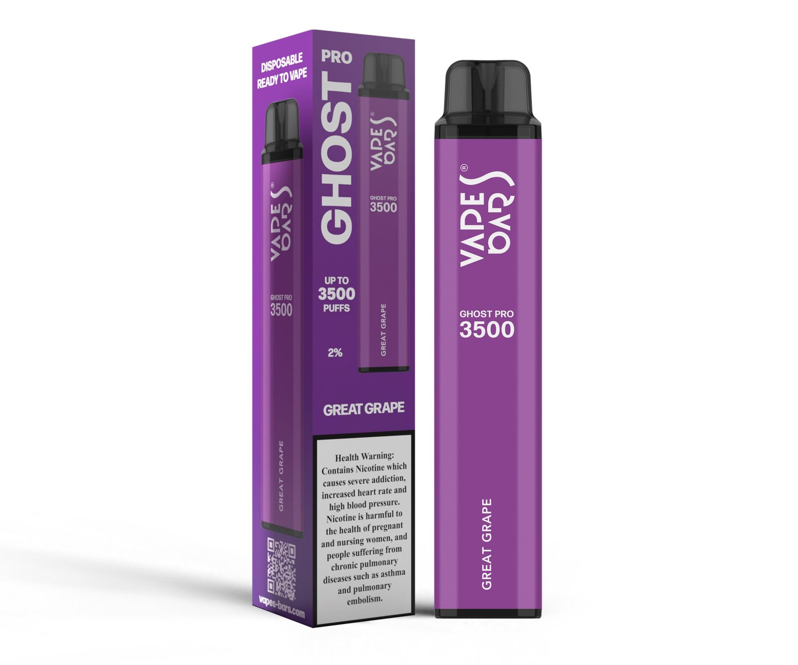 Vape Bar Ghost Pro 3.5K Great Grape