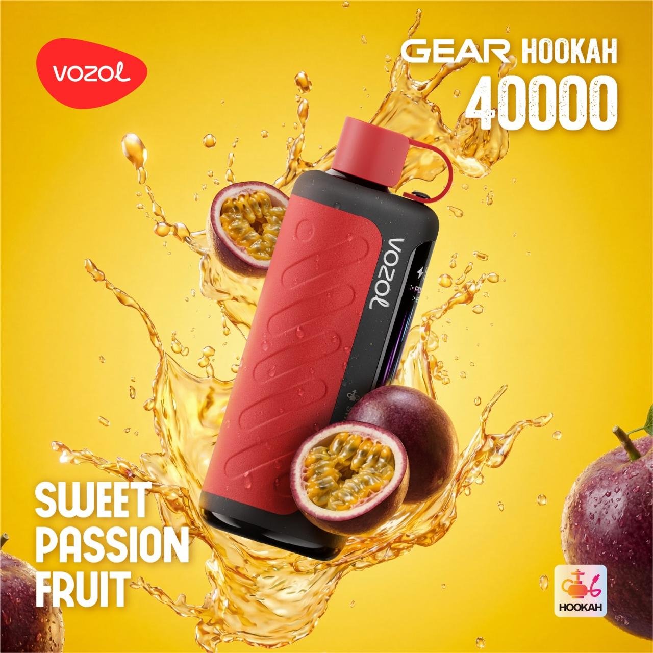 Vozol Gear Hookah 40K Sweet Passion Fruit